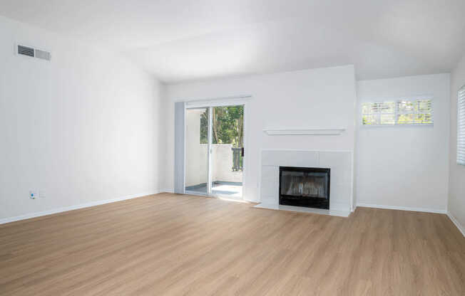 Living Room with Hard Surface Flooring