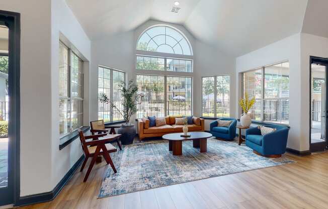 the preserve at ballantyne commons community living room