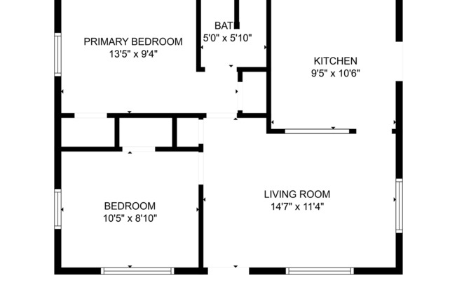 2 beds, 1 bath, 600 sqft, $800, Unit 265