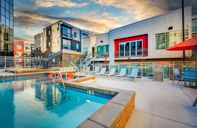 Relaxing Swimming Pool at Element 31 Apartments, Salt Lake City, UT