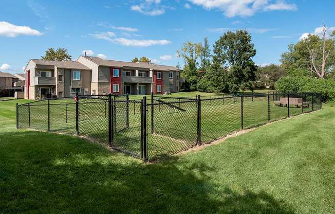 Dog Park at Ascent at Farmington Hills, Michigan, 48331