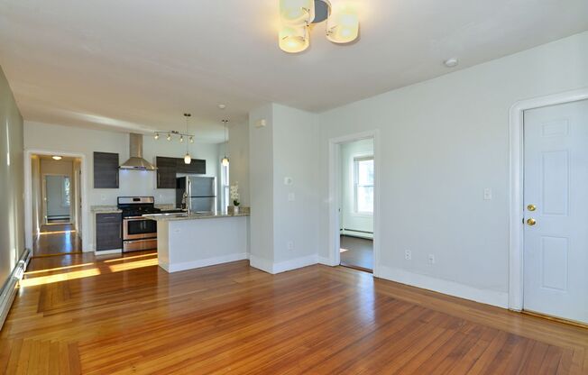 First Floor - 2 Bedroom Plus an Office with Parking