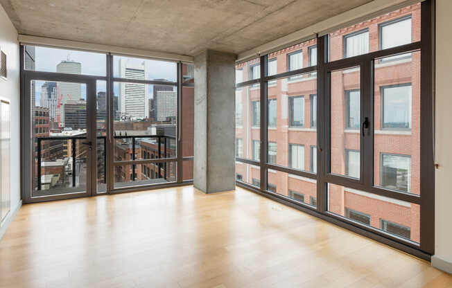 Living Room with Hard Surface Flooring