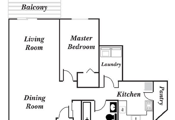 1 bed, 1 bath, 900 sqft, $1,950