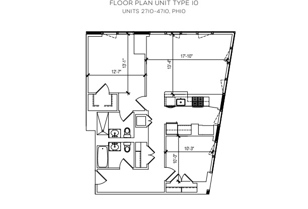 2 beds, 2 baths, $8,925, Unit 214210