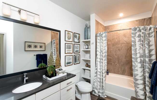 TriVista on Speer Model Bathroom