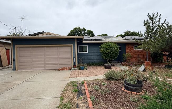 3bd/2ba Home with Solar Panels in San Jose - Coming Soon!