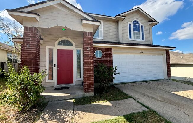 Large 3/2.5 with office in Hutto- Available for immediate move in