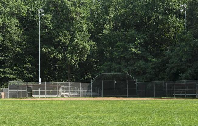 Baseball field near Trillium Apartments, Virginia