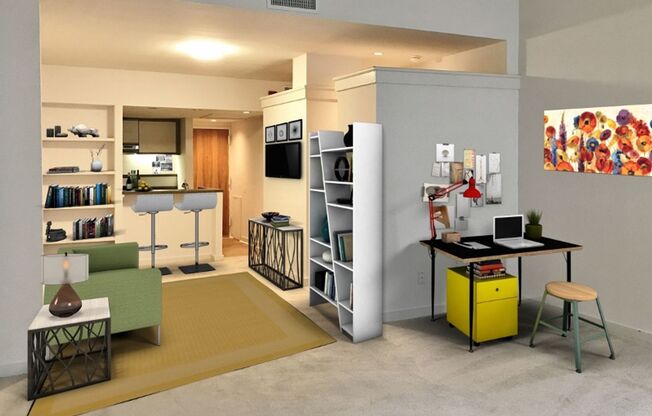 Studio, 1 bath, $1,400, Unit 405