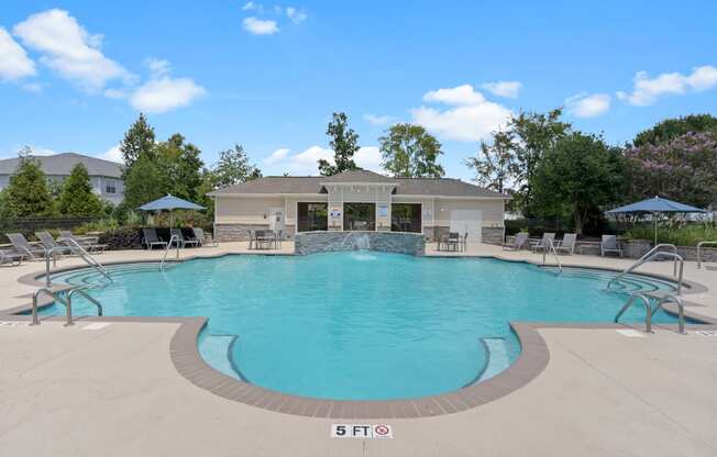 take a dip in our resort style pool