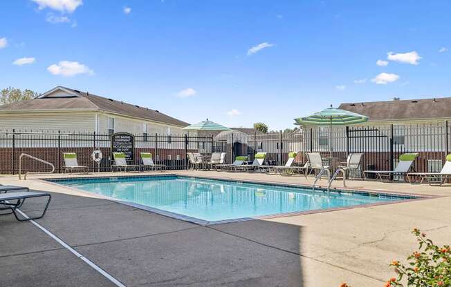 Outdoor Pool with Sundeck