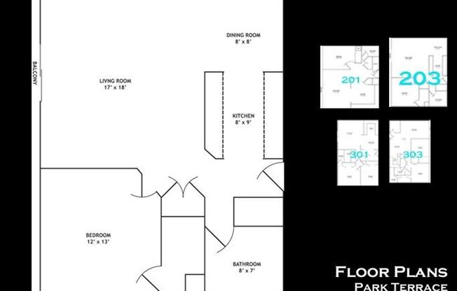 1 bed, 1 bath, 750 sqft, $1,195, Unit Unit 203 A750