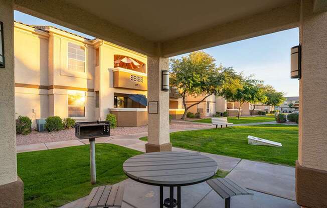 BBQ grilling station - Arrowhead Landing