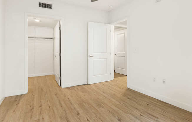 Bedroom with Hard Surface Flooring