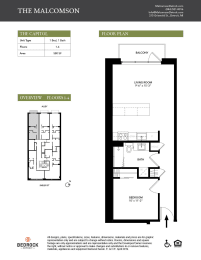 1 bed, 1 bath, 580 sqft, $1,610