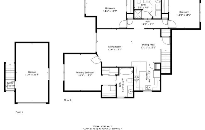3 beds, 2 baths, 1,250 sqft, $1,999, Unit FR 3263