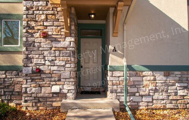Townhome, centrally located in Fort Collins.