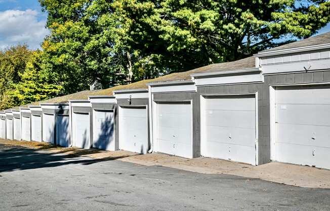 Garages Available at Old Mill Apartments in Omaha, NE