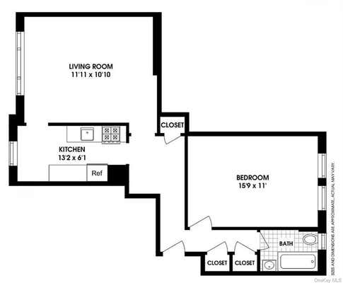 1 bed, 1 bath, 775 sqft, $2,000, Unit F12