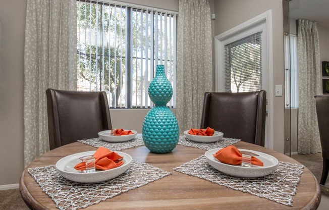 Elegant Dining Space at The Passage Apartments by Picerne, Henderson