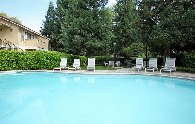 Soak up the sun by the pool at Sierra Meadows