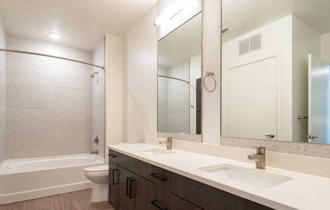 Bathroom with Double Vanity