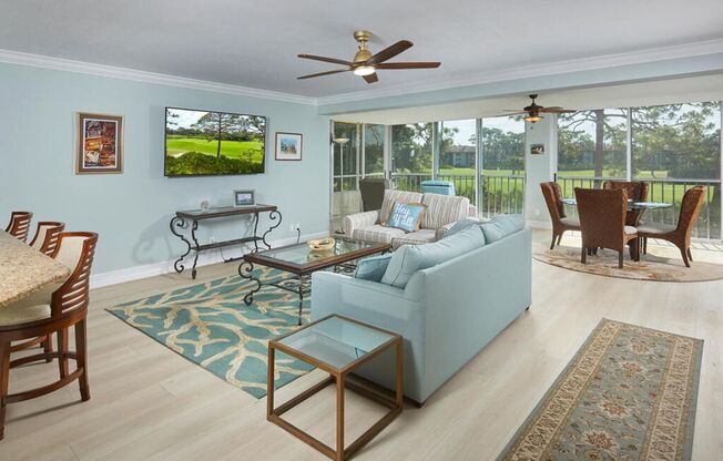 Luxury Condo Living in Bonita Bay – 2 Bed, 2 Bath with Golf Course Views!