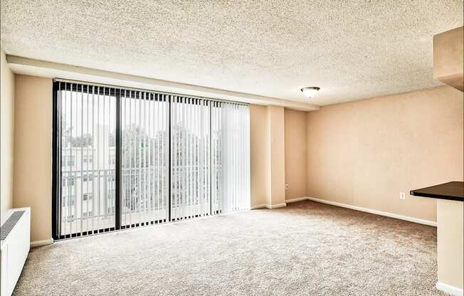 Carpeted Living Area at The Brittany, Washington