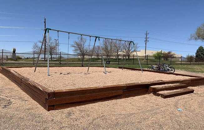 swings at Greeley CO Apartments