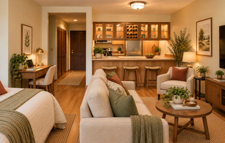Spacious Top-Floor Studio in Edina - All Utilities Included