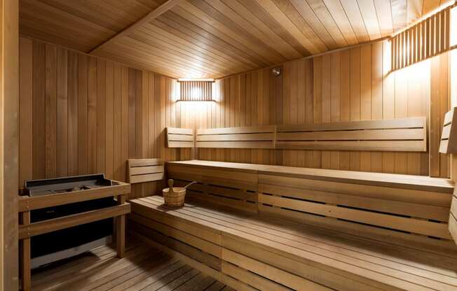 Sauna Room at Custom House, St. Paul, 55101