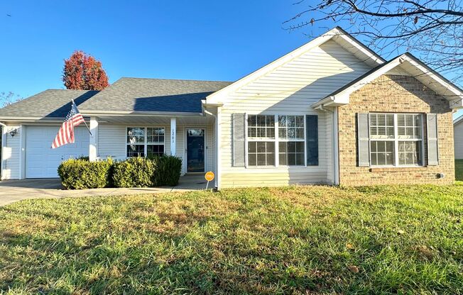 1261 Silver Star Dr. Clarksville, TN 37042 *Move-In Special: 1/2 off 1st Month's Rent*