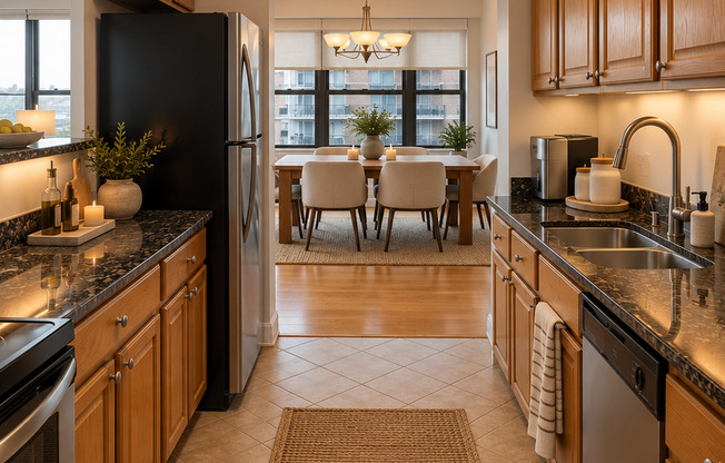 2 beds, 1 bath, 1,200 sqft, $2,900, Unit 418-1105