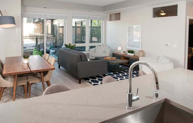 Sink with Integrated Sprayer at The Finn I, St. Paul, 55116