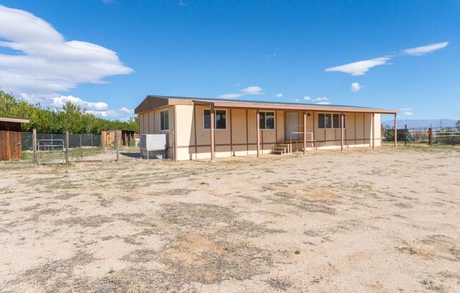 Newly Refreshened 3 Bed, 2 Bath manufactured home on Half Acre.