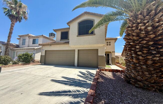 Spacious 4-Bedroom Home with 3-Car Garage in Orchards of Las Vegas