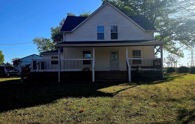 Charming Country Home with 30x40 Shed