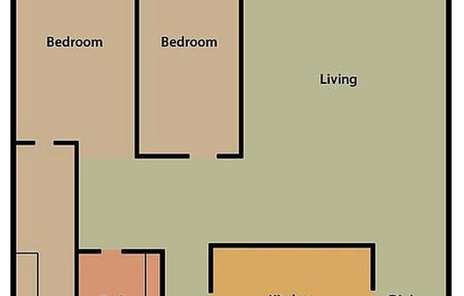 2 beds, 1.5 baths, 1,018 sqft, $2,039