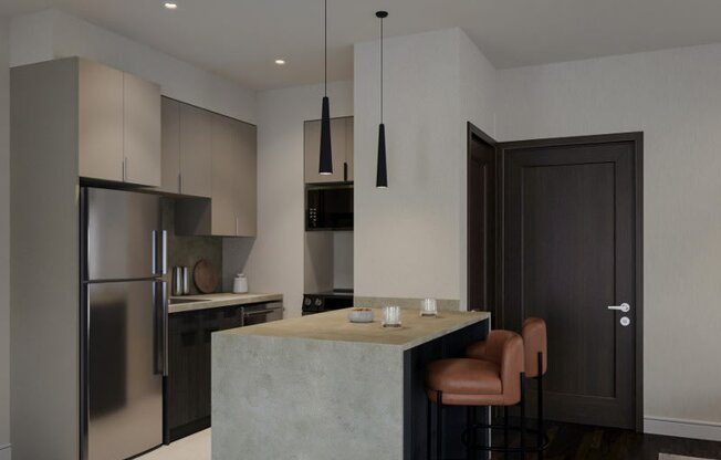 An interior picture of Lotus Cityline Apartments in Downtown Salt Lake City, Utah