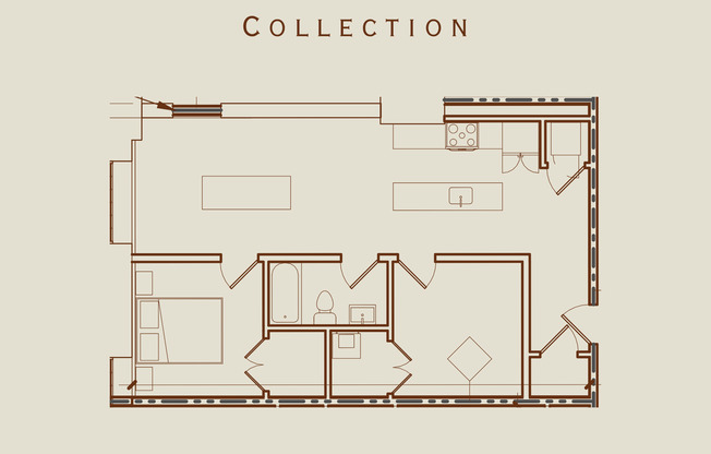 2 beds, 1 bath, 668 sqft, $1,737, Unit Unit B