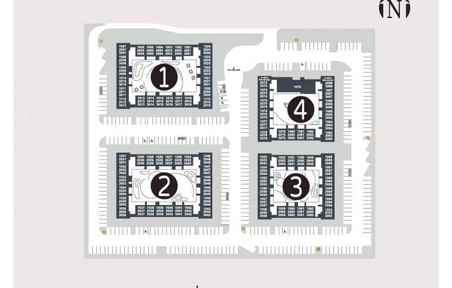 a graphic of four different cards with numbers on them