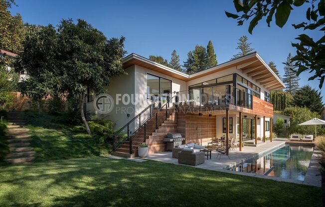 Newly Renovated 4BR/3.5BA Kentfield Home!  Views!  Solar!  Pool!  AC!  FOUNDATION
