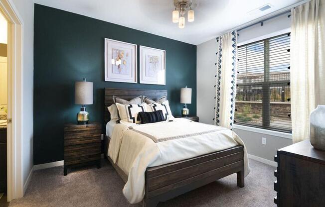 Bedroom at Watermark at Harvest Junction, Colorado, 80501