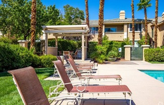 Pool Chairs at San Moritz Apartments, Las Vegas, NV 89128