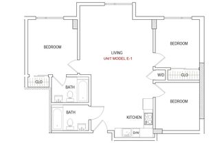 3 beds, 2 baths, 960 sqft, $4,370, Unit 363 6th St, Unit 905