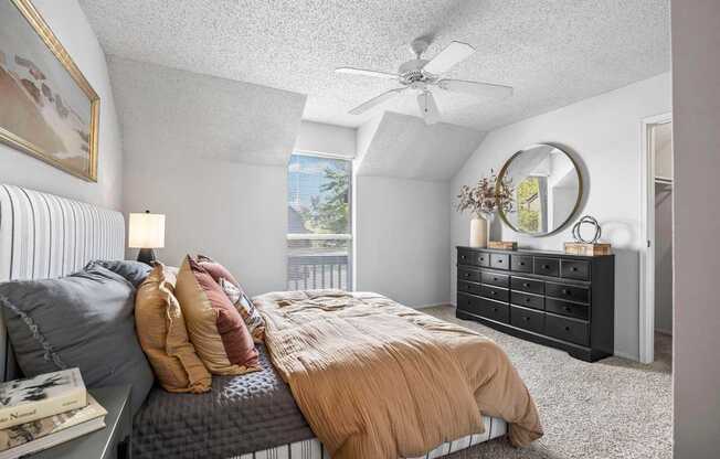 Bedroom With Closet at Pointe Royal, Overland Park, KS