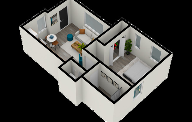 1 bed, 1 bath, 473 sqft, $1,549, Unit 306