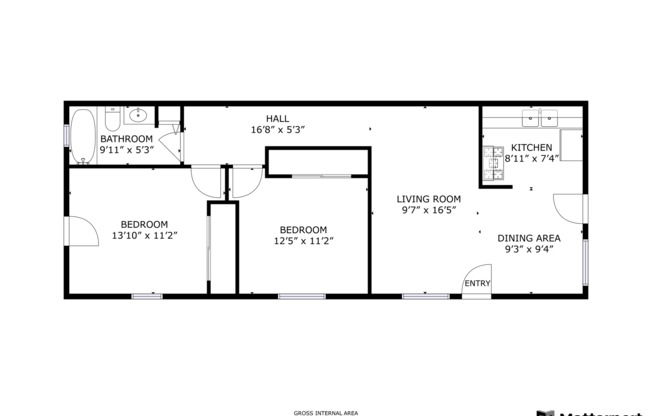 2 beds, 1 bath, 780 sqft, $1,499, Unit Bal1211.5