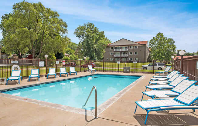 take a dip in our resort style pool